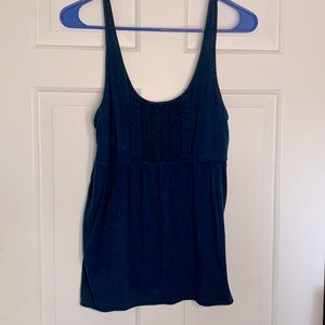 Dark blue tank top